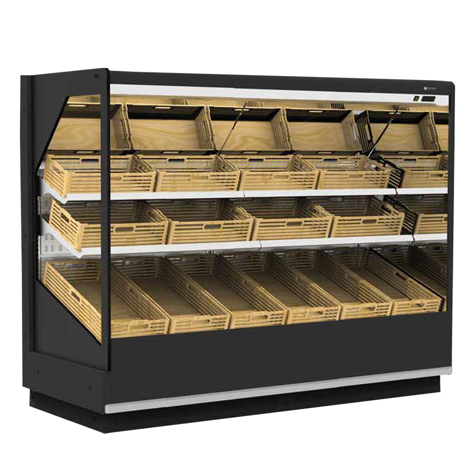 148" Remote Open Merchandiser For Fruit and Vegetables