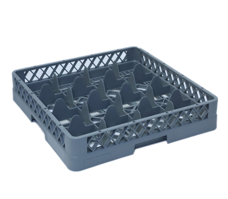 16 Compartment Glass Rack